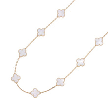 Load image into Gallery viewer, Van Cleef &amp; Arpels Vintage Alhambra Necklace 10 MotifsVCARA42800 18K Yellow Gold
