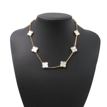 Load image into Gallery viewer, Van Cleef &amp; Arpels Vintage Alhambra Necklace 10 MotifsVCARA42800 18K Yellow Gold
