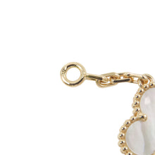 将图像加载到图库查看器中，Van Cleef &amp; Arpels Vintage Alhambra Necklace 10 MotifsVCARA42800 18K Yellow Gold
