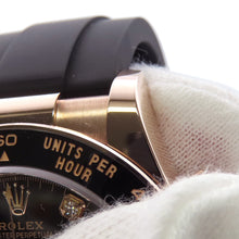 将图像加载到图库查看器中，ROLEX Cosmograph Daytona 8P Diamond W40mm K18PG Oyster flex Black/Sandust Dial126515LNG
