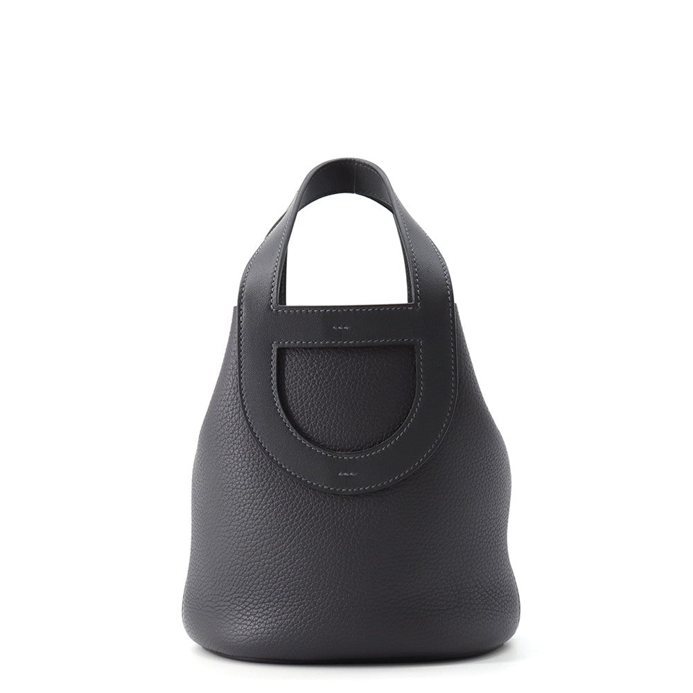 HERMES In the loop Caban Taurillon Clemence Swift Leather Size 18