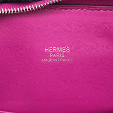 Load image into Gallery viewer, HERMES Bolide 1923 Rose Purple Chevre Myzore Goatskin Size Mini
