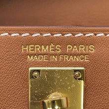 将图像加载到图库查看器中，HERMES Kelly Festival Gold Swift Leather
