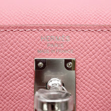 将图像加载到图库查看器中，HERMES Kelly Sellier Rose Confetti Epsom Size 25
