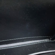 Load image into Gallery viewer, PRADA BrushedLeather Zip AroundWallet Black2ML317 Leather
