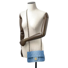 Load image into Gallery viewer, CHANEL Matelasse ChainShoulder Bag BlueA69900 Denim Size Mini
