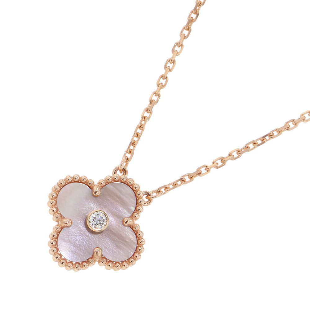Van Cleef & Arpels Vintage Alhambra Necklace Holiday 2025VCARPMOP00 18K Pink Gold