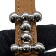 将图像加载到图库查看器中，HERMES Belt buckle 《Bubble》 &amp; Reversible Sesame/Vert Chypre Swift Leather Epsom Size 75
