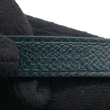 将图像加载到图库查看器中，HERMES Belt buckle 《Bubble》 &amp; Reversible Sesame/Vert Chypre Swift Leather Epsom Size 75
