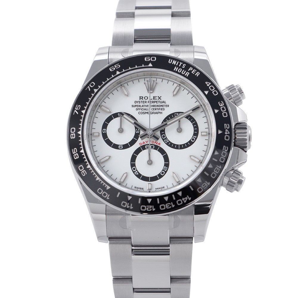 ROLEX Cosmograph Daytona W40mm Stainless Steel White Dial126500LN