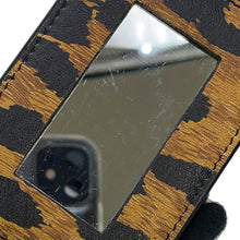 将图像加载到图库查看器中，BALENCIAGA Paper Leopard Pattern Brown357333 Leather Size Mini
