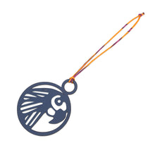 将图像加载到图库查看器中，HERMES Petit H Parrot Blue Saphir/Black Togo Leather Epsom
