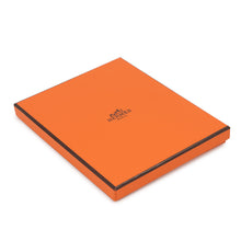 将图像加载到图库查看器中，HERMES Petit H Parrot Blue Saphir/Black Togo Leather Epsom
