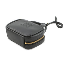 Load image into Gallery viewer, MIUMIU Bo Leather Micro Bag Bag Charm Black5NR036 Leather
