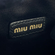 Load image into Gallery viewer, MIUMIU Bo Leather Micro Bag Bag Charm Black5NR036 Leather
