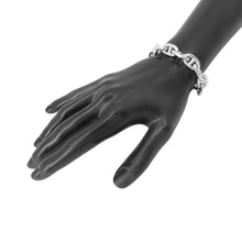 将图像加载到图库查看器中，HERMES Chaine d&#39;Ancre Bracelet 13 frames Size MM SV925
