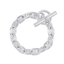 将图像加载到图库查看器中，HERMES Chaine d&#39;Ancre Bracelet 15 frames Size PM SV925
