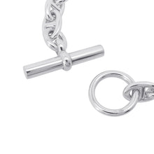 将图像加载到图库查看器中，HERMES Chaine d&#39;Ancre Bracelet 15 frames Size PM SV925
