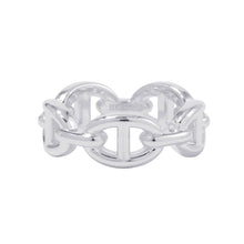 将图像加载到图库查看器中，HERMES Chaine d&#39;Ancre Anchene Ring Size PM/53/#13 SV925
