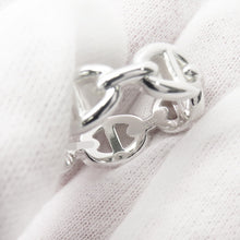 将图像加载到图库查看器中，HERMES Chaine d&#39;Ancre Anchene Ring Size PM/53/#13 SV925
