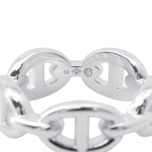 将图像加载到图库查看器中，HERMES Chaine d&#39;Ancre Anchene Ring Size PM/53/#13 SV925
