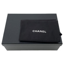 将图像加载到图库查看器中，CHANEL CHANEL Mary Jane Pumps Beige/BlackG45696 Lambskin Faux Pearl Size 36.5C
