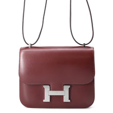 将图像加载到图库查看器中，HERMES Constance 3 Rouge H Box Calf Leather Size Mini
