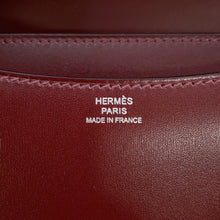 将图像加载到图库查看器中，HERMES Constance 3 Rouge H Box Calf Leather Size Mini
