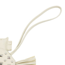 将图像加载到图库查看器中，HERMES Rodeo Robeo Padlock Craie Lambskin Size PM
