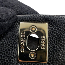 将图像加载到图库查看器中，CHANEL Matelasse CC Logo Backpack BlackAS3787 Caviar Leather Size Small
