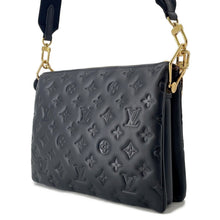 将图像加载到图库查看器中，LOUIS VUITTON Coussin BlackM57790 Monogram・Pattern Lambskin Size PM
