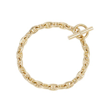 将图像加载到图库查看器中，HERMES Chaine d&#39;Ancre Bracelet Size TPM/26 frames 18K Yellow Gold
