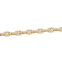 将图像加载到图库查看器中，HERMES Chaine d&#39;Ancre Bracelet Size TPM/26 frames 18K Yellow Gold
