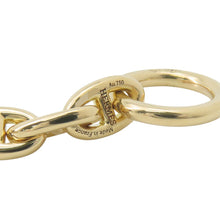 将图像加载到图库查看器中，HERMES Chaine d&#39;Ancre Bracelet Size TPM/26 frames 18K Yellow Gold
