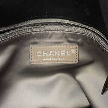 Load image into Gallery viewer, CHANEL CC Logo 2-Way Tote Chain Bag BlackA40394 Suede leather
