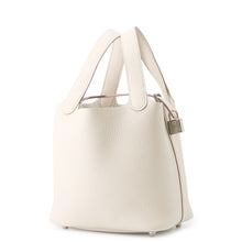 将图像加载到图库查看器中，HERMES Picotin Lock Beton Taurillon Clemence Size PM
