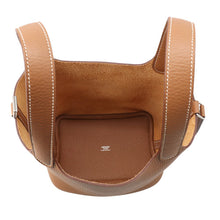 将图像加载到图库查看器中，HERMES Picotin Lock Gold Taurillon Clemence Size PM
