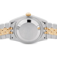 Load image into Gallery viewer, ROLEX Datejust W36mm Stainless Steel K18YG Ivory Computer Dial16233
