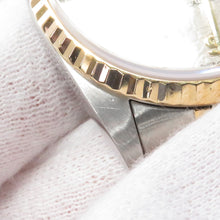 Load image into Gallery viewer, ROLEX Datejust W36mm Stainless Steel K18YG Ivory Computer Dial16233
