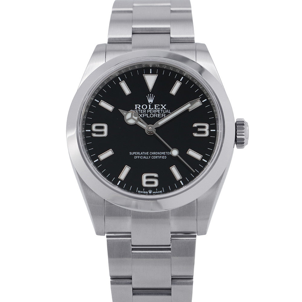 ROLEX Explorer 40 W40mm Stainless Steel Black Dial224270