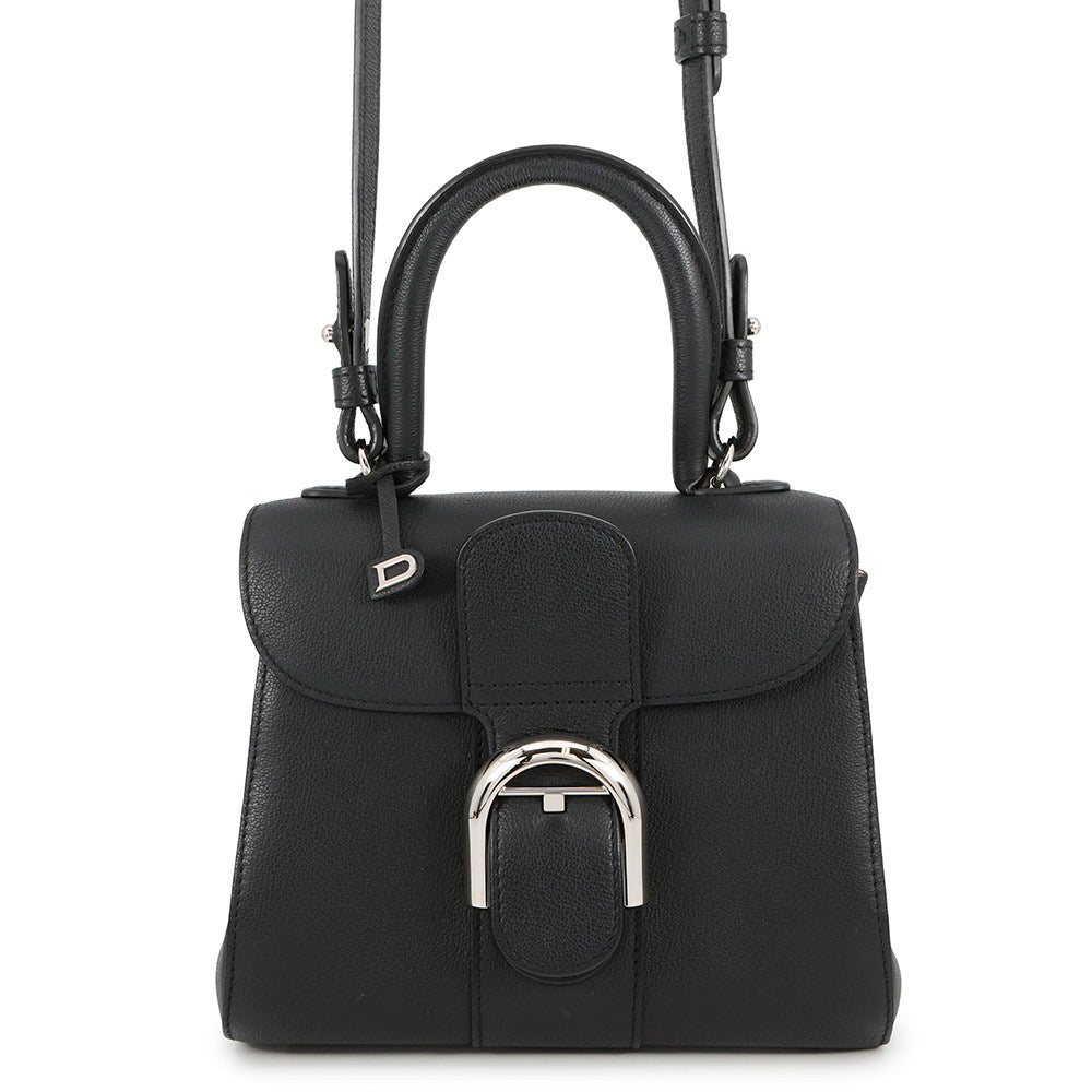 Delvaux Brillon 2wayBag BlackAA0406AAU099ZPA Calf Leather Size Mini