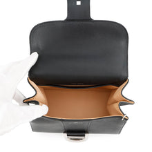 将图像加载到图库查看器中，Delvaux Brillon 2wayBag BlackAA0406AAU099ZPA Calf Leather Size Mini
