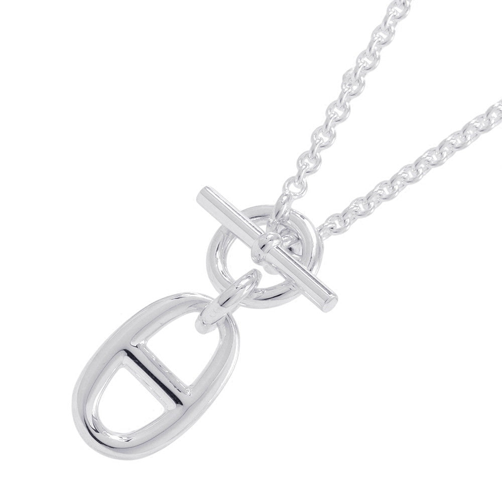 HERMES Chaine d'Ancre Amulette Necklace SV925