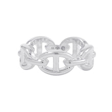 将图像加载到图库查看器中，HERMES Chaine d&#39;Ancre Anchene Ring Size PM/53/#13 SV925
