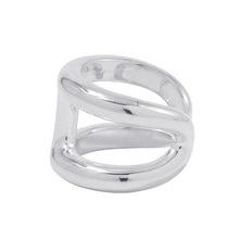 将图像加载到图库查看器中，HERMES Osmoz Ring Size GM/53/#13 SV925
