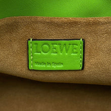 Load image into Gallery viewer, LOEWE Flamenco Knot Shoulder Bag GreenA411FC2X05 Calf Leather Size Mini
