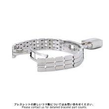 将图像加载到图库查看器中，HERMES Kelly watch with diamond bezel W16mm Stainless Steel Sparkling White Lacquer DialKE4.130.130
