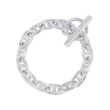 将图像加载到图库查看器中，HERMES Chaine d'Ancre Bracelet 14 frames Size GM SV925
