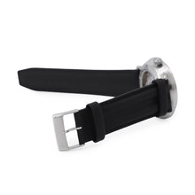 将图像加载到图库查看器中，Tokyo Wristwatch Precision Co., Ltd. Otsuka Lawtec No. 6 W42.6mm Stainless Steel Leather Silver Dial
