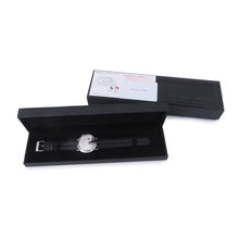 将图像加载到图库查看器中，Tokyo Wristwatch Precision Co., Ltd. Otsuka Lawtec No. 6 W42.6mm Stainless Steel Leather Silver Dial
